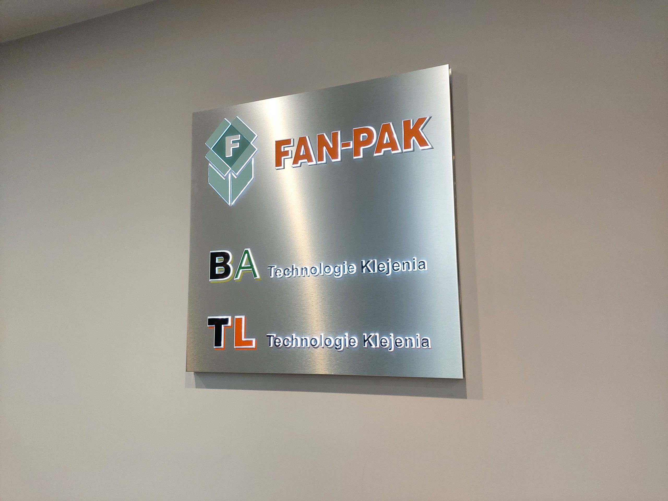tablica reklamowa metal scaled