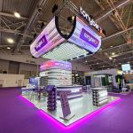Litery 3D i lightboxy na targi SiGMA Rome 2025 – realizacja dla Expo M1 Tony Bet - stoisko targowe
