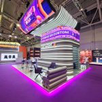 Litery 3D i lightboxy na targi SiGMA Rome 2025 – realizacja dla Expo M1 Tony Bet - stoisko targowe