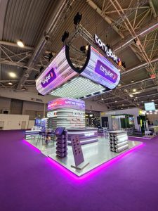 Litery 3D i lightboxy na targi SiGMA Rome 2025 – realizacja dla Expo M1